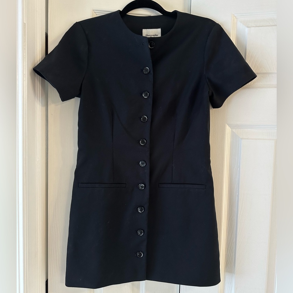 Abercrombie & Fitch Black Mini Dress